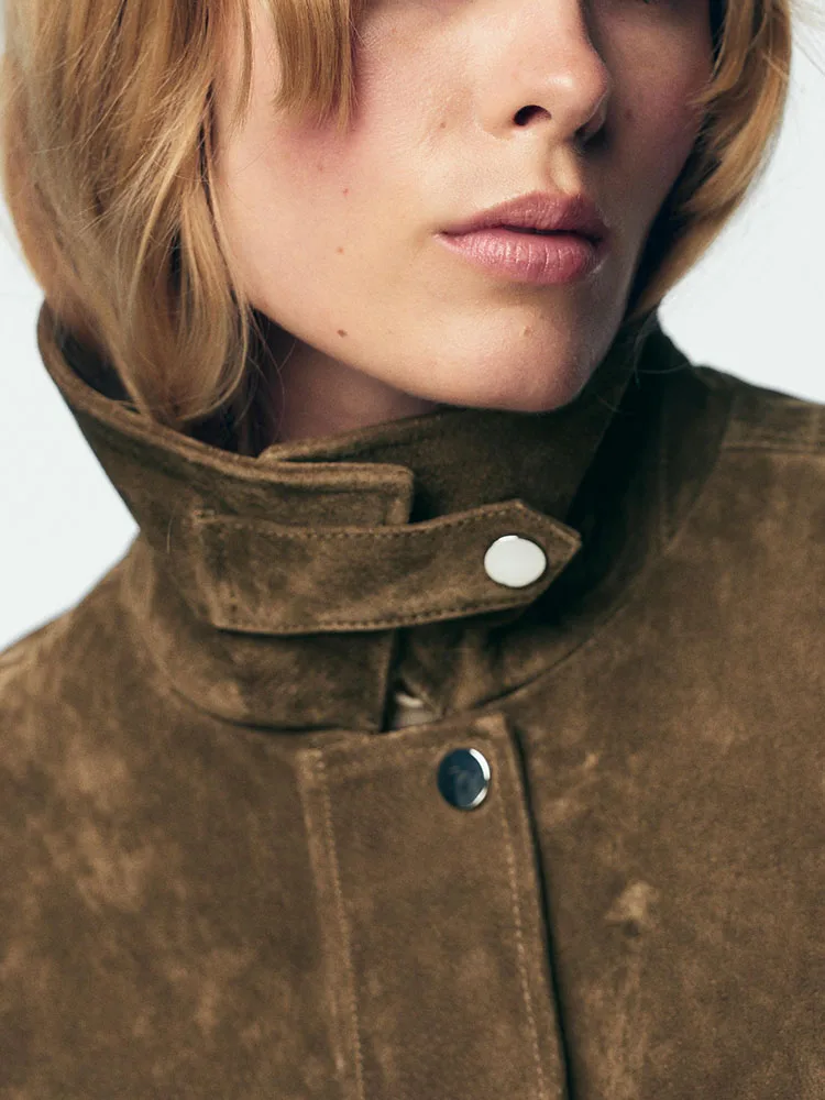 スイートカジュアルレザージャケット レディース ファッション 快適 新作 秋シーズン アウターウェア エレガント レディースコート