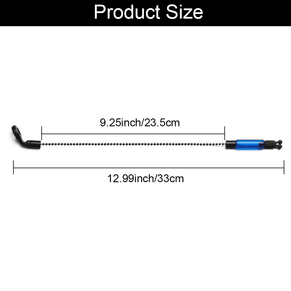 New Fishing Alarm Swinger Steel Chain Steel Aluminum Set Swinger Carp Fishing Indicator 4 Color Bite Alarm Fishing Tools
