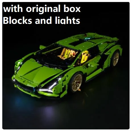 With Original Box 3696pcs Building Blocks Compatible 42115 Bricks Model Project for Adults Sports Car Christmas And Birthday Gif