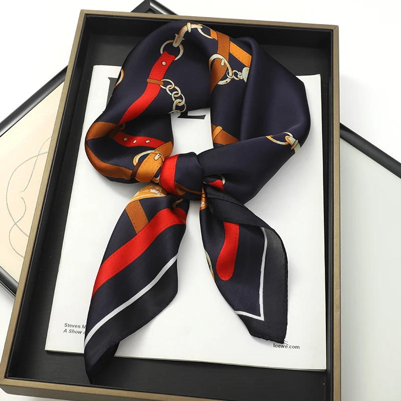 Luxe 70 Cm Silk Squ… - image