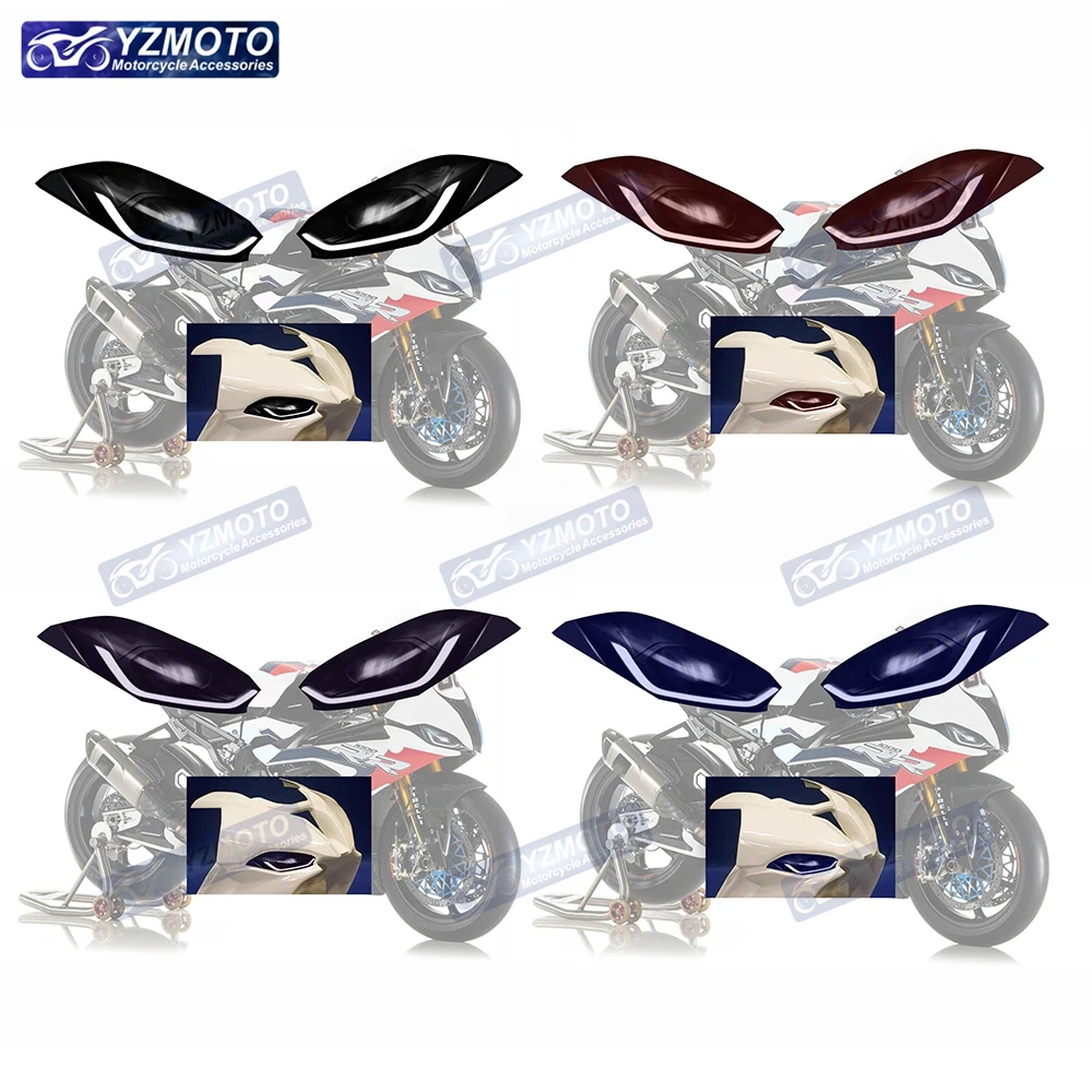 For S1000RR S1000 RR 2019 2020 2021 2022 Motorcycle Track Version Edition Headlight Sticker Headlight Protective Film Stickers