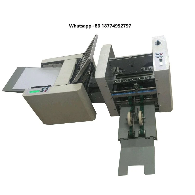 Paper Leaflet Folding Machine/Paper Cross Folder Equipment