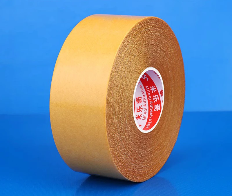 Strong mesh fiber cloth based double-sided tape waterproof sealing high-viscosity strong tape home office fixed sealing tape