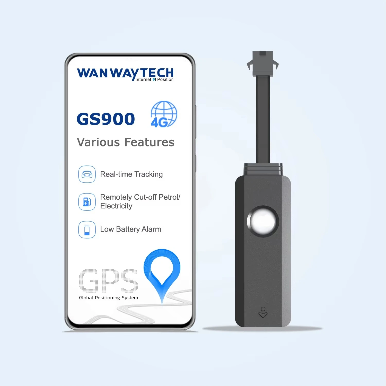 4G Real-Time GPS Tracking Device with GLONASS & GSM Fleet Management Android & IOS Apps-Cost-Effective for Efficient Tracking