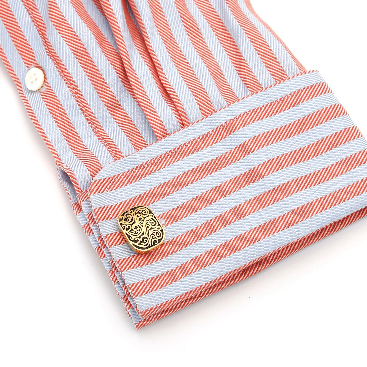 عالية الجودة الذهب أزرار أكمام خمر نمط بوكر الطيور عقدة الأسماك شكل رصاصة الفرنسية قميص الأصفاد دعوى اكسسوارات مجوهرات الزفاف