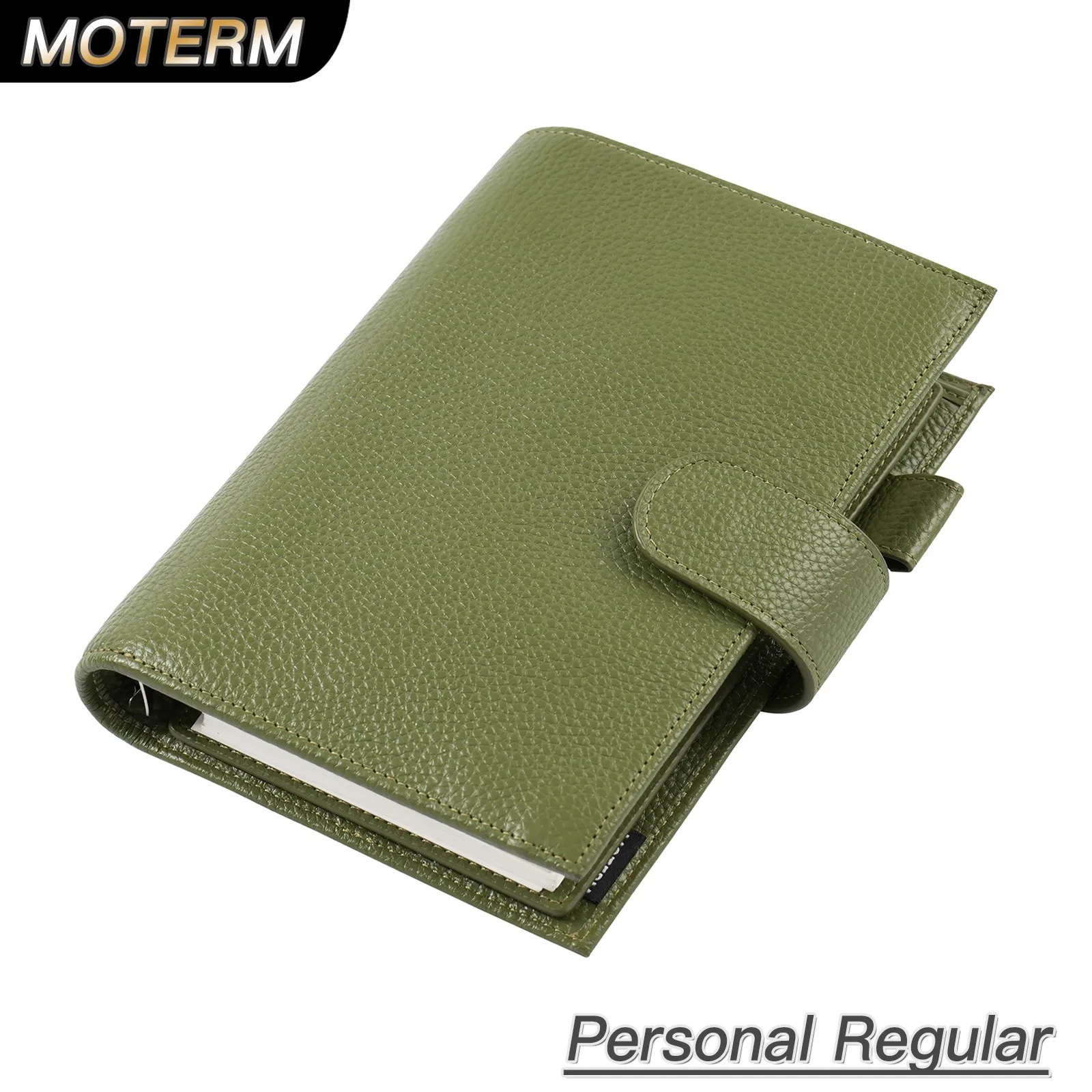 moterm-planificador-de-anillos-de-tamano-personal-serie-regular-20-cuero-de-vaca-autentico-organizador-de-cuaderno-de-grano-de-guijarro-diario-de-bocetos-de-viaje