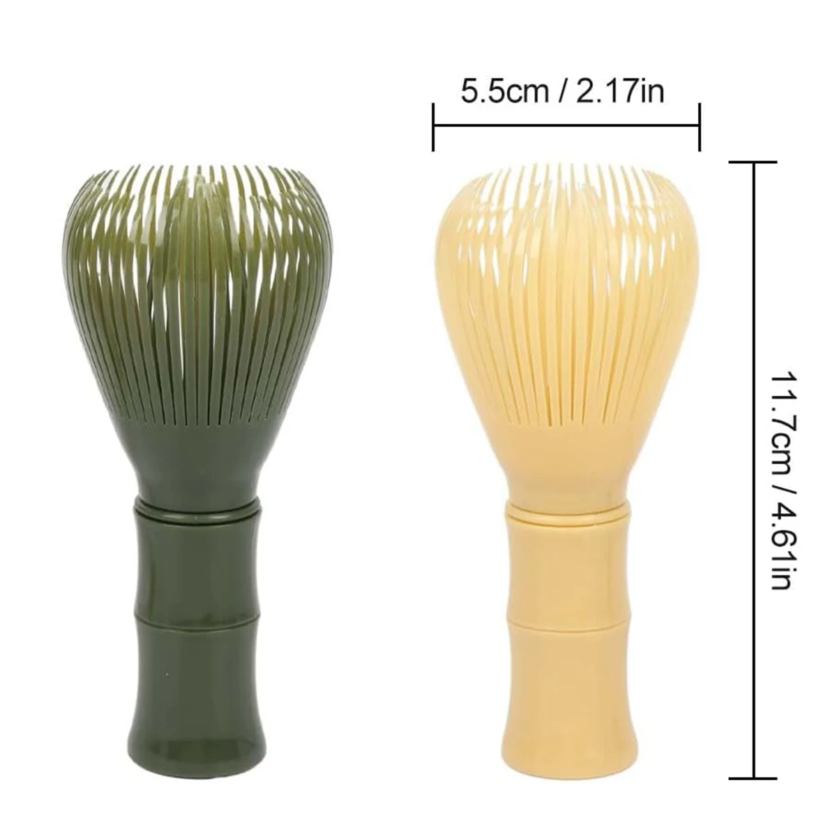 1 Pcs Resin Matcha Whisk Chasen Brush Tools for Matcha Green Tea Powder Reusable Powder Whisk with Whisk Holder  Tea Ceremony