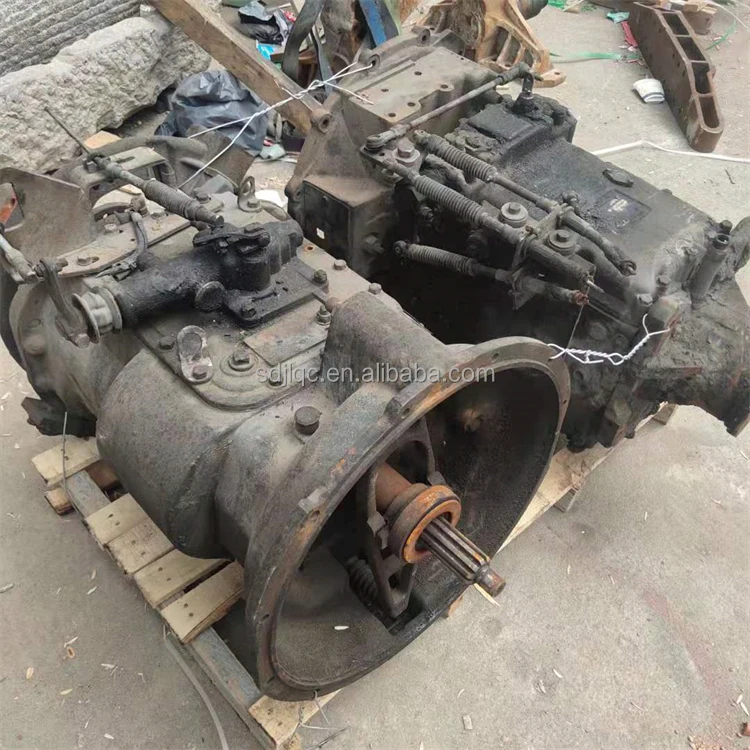 Sinotruk howo used transmission HW19710 HW19712 used gearbox good performance for sale