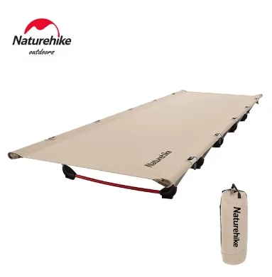 Naturehike Camping Bed Compact Ultralight Folding Bed Fishing Beach Travel Bed Outdoor Sleeping Cots Portable Camping Cot Xjc05