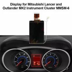 Dashboard LCD Display for Mitsubishi Lancer and Outlander MK2 instrument cluster MMSM-6