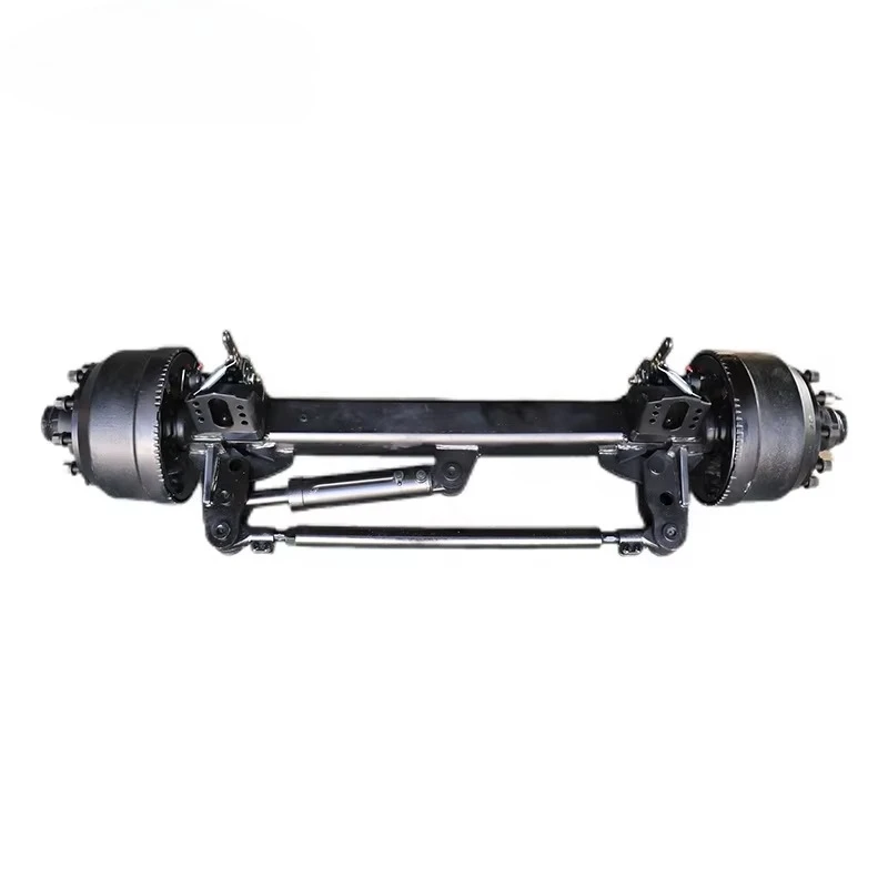 Customized OEM Auto Parts Semi-traile Truck Trailer Hydraulic Steering Axle