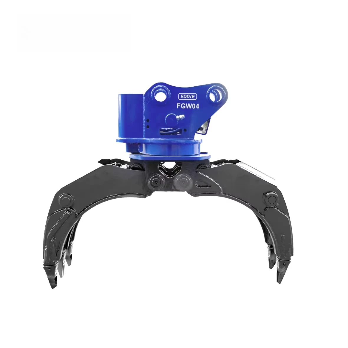 EDDIE FGW(S)06 Crawler Excavator Hydraulic Wood Stone Grapple Motor 1800mm Opening 740kg Weight Rotating 12-16 Ton 3000kg Unload
