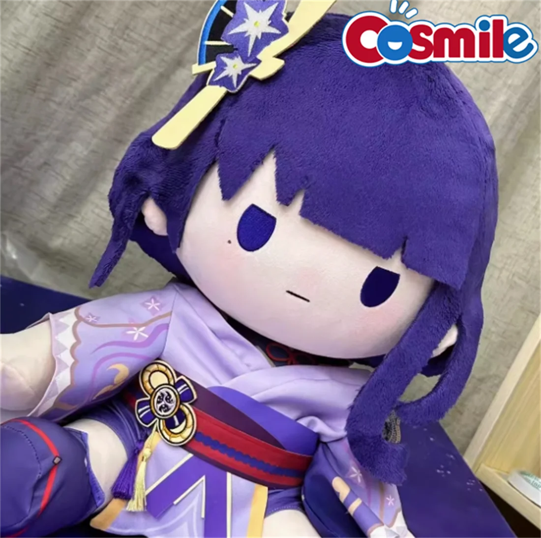 

Cosmile Game genshin impact Raiden Shogun Plush Funina 40cm Doll Body Clothes Clothing Outfits Toys Anime Cosplay Cute Lovely C