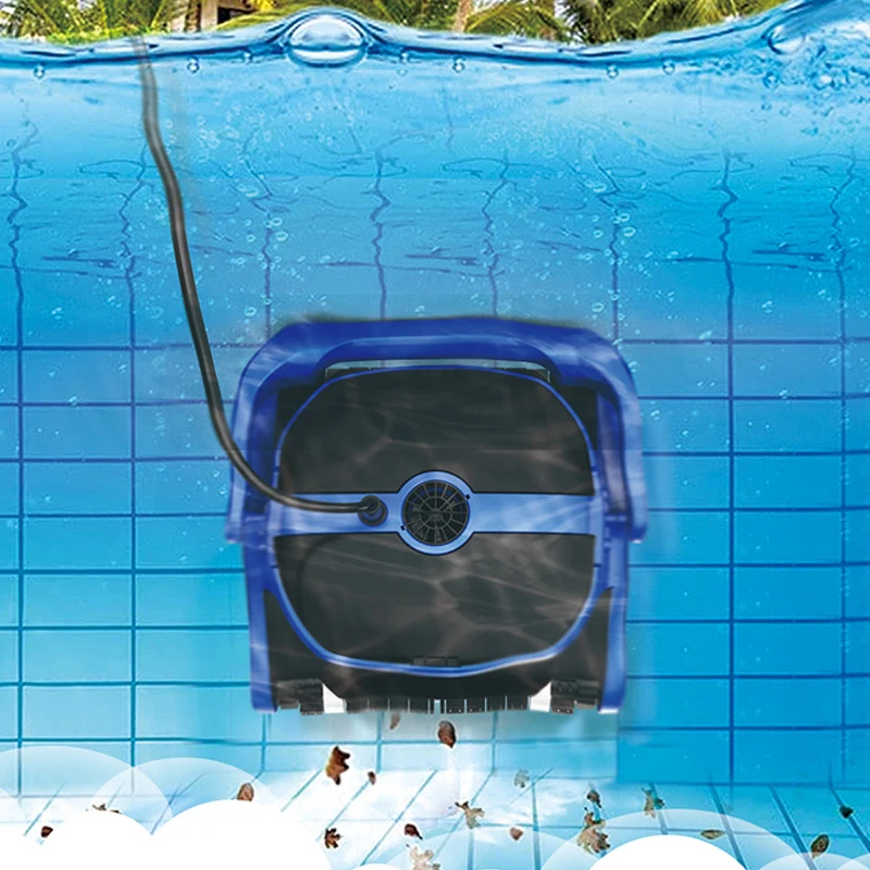

Hot Hantechn 250V 140W Automatic Swimming Pool Cleaner Swimming Pool Robot