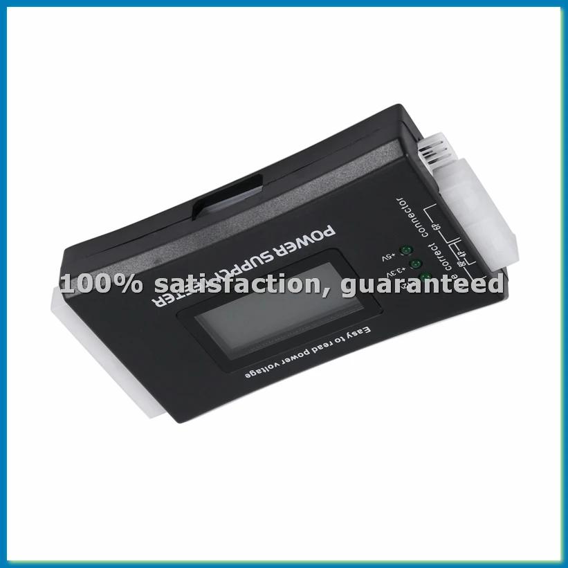 

Тестер блоков питания LCD с 20+4 контактами для ATX, ITX, BTX, PCI-E, SATA, HDD-ABVM