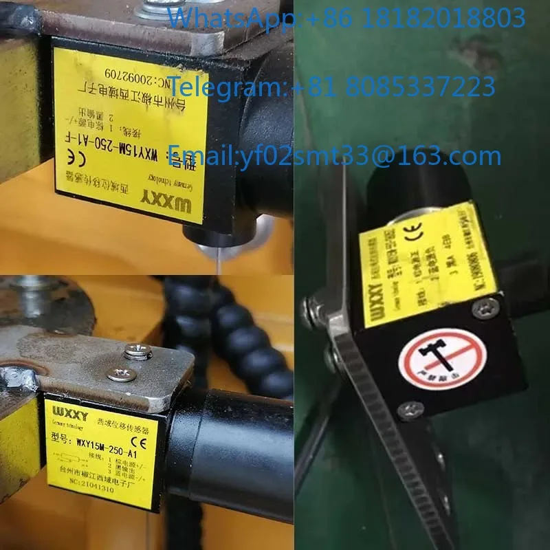 WXY15M Mini Waterproof Pull Wire Displacement Sensor, High Precision Potentiometer Type Draw Wire Encoder 100-1000mm Stroke 0-5V