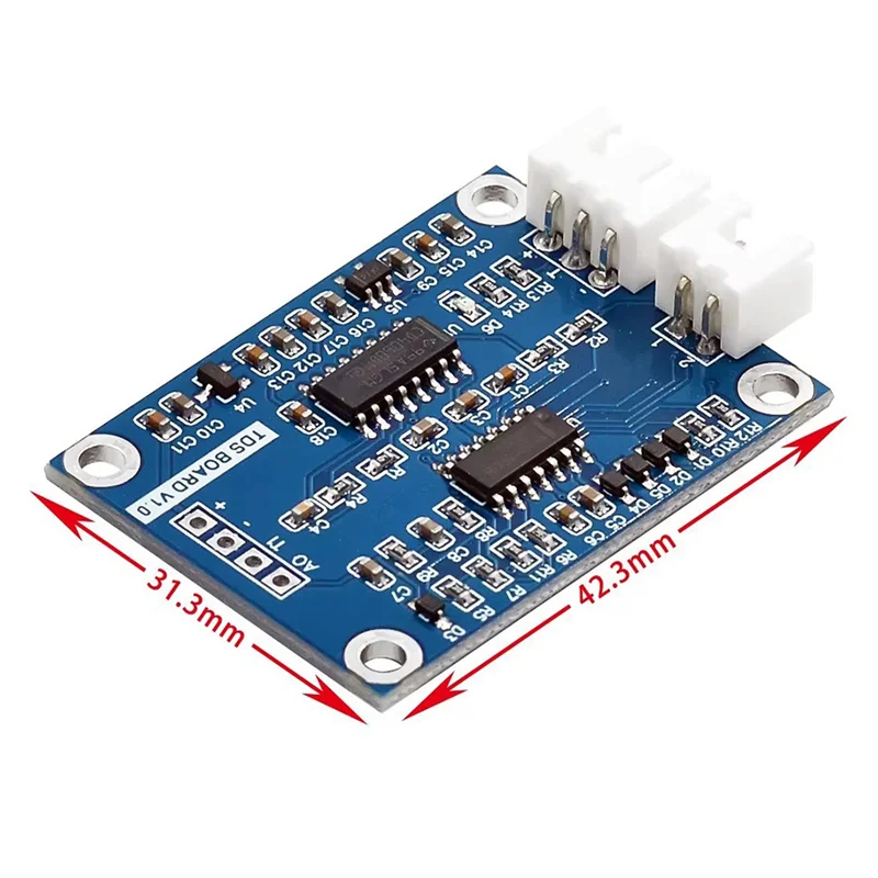 Sensor de detección de calidad del agua DS18B20, señal analógica de temperatura, detección de calidad del agua sólida Soluble para Arduino 51/STM32