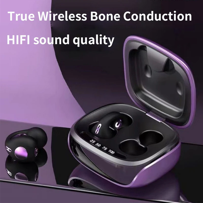 Wireless Earphone With Mic Headphone Bluetooth5.3 Headset For Tecno Pouvoir 4 Pro Pop 4 5 LTE 5C 6 Pro Phantom X2 Pro Pova 4 3 2