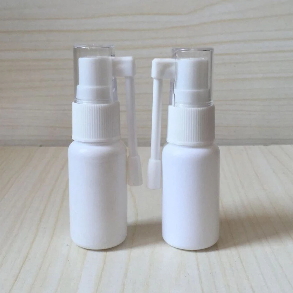 

10 pcs Refillable Spray Bottle Fine Small Plastic White Travel Mini Portable Eco Friendly Skincare Tool Packing Bottle