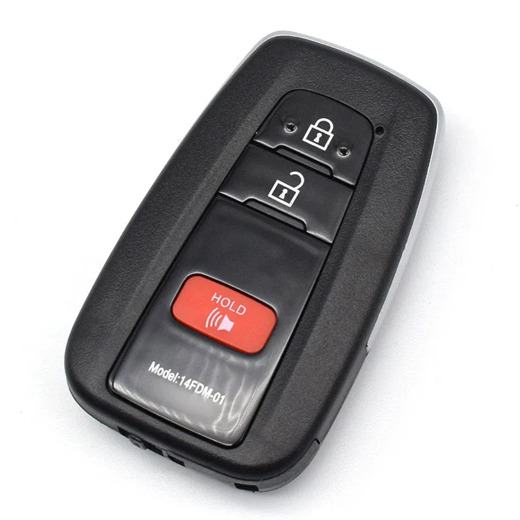 for T-oyota CHR 2018 2019 FCC MOZBR1ET Model BR1ET 3 Buttons Smart Proximity Remote Car Key Fob Control 314.3MHz 8A Chip