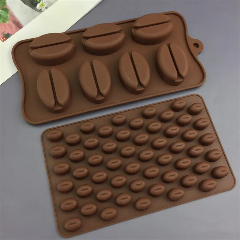 Mini Coffee Bean Silicone Mold, Creative Ice Cube Tray Mold