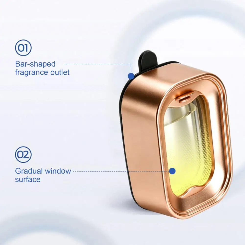Car Air Freshener Vent Clip Natural Odor Eliminator for Vehicles 2pcs Car Vent Air Freshener Clips Solid Perfume Diffuser