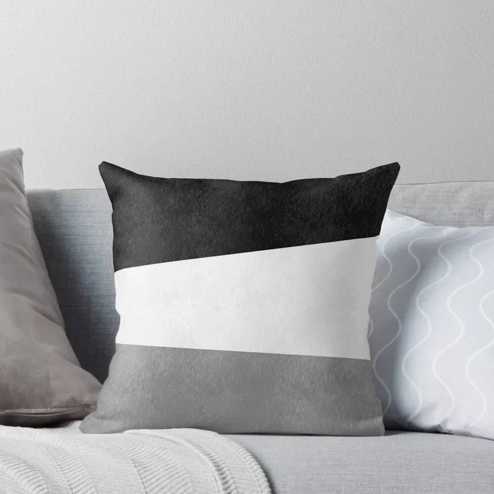 

Black, white and grey Throw Pillow Decorative pillowcase Sofa Pillow Cover pillow