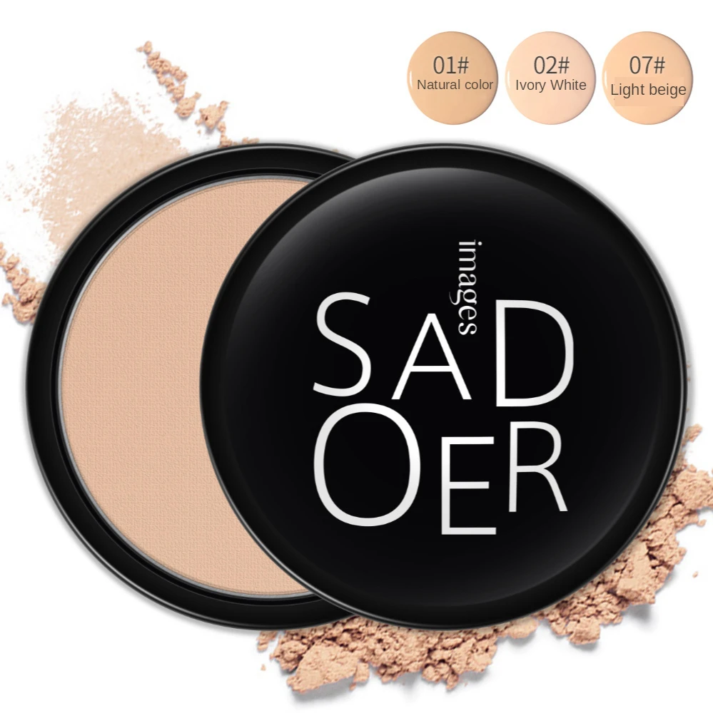 Velvet Soft Honey Flawless Powder Foundation Light and Breathable Make-up Oil Control Not Easy To Take Off Powder Foundation