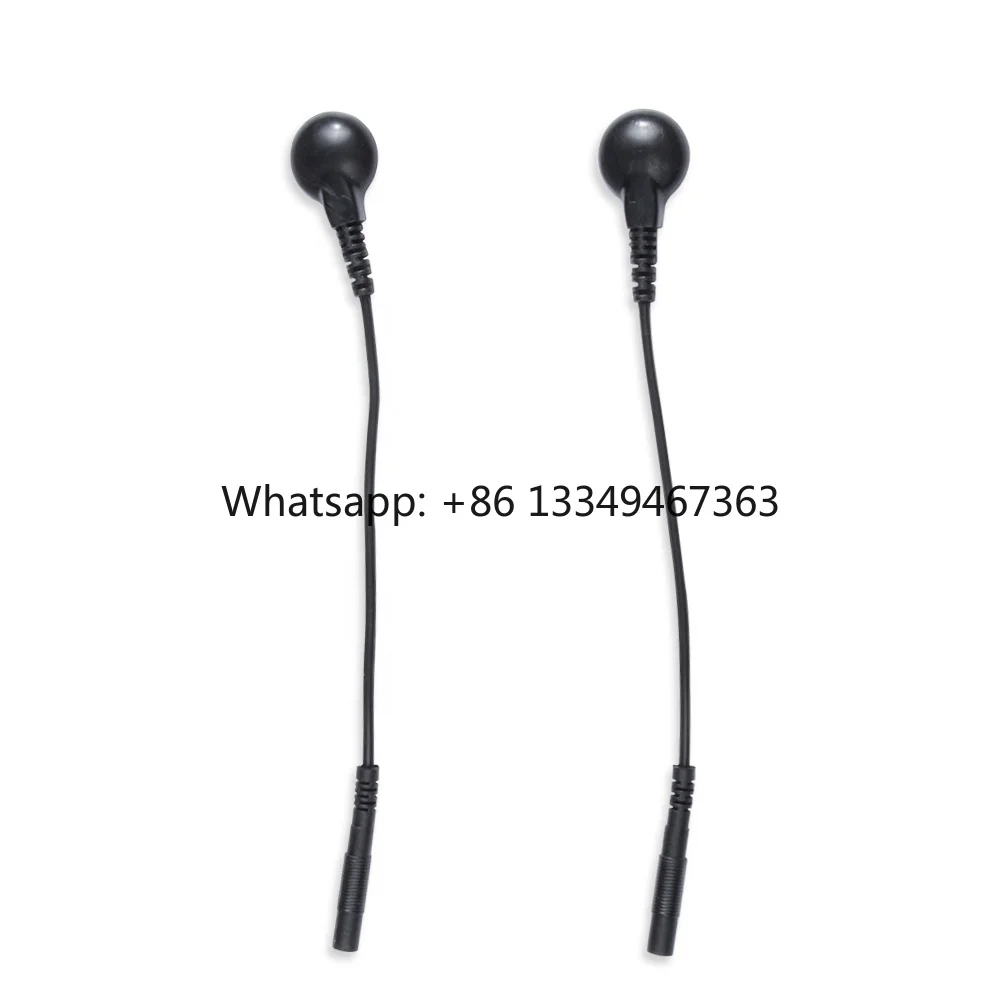 

Medical Adapter Cable 2.0mm Electrode Pin to 3.5mm Snap EMS TENS Cable Lead Wires Cable Fast delivery