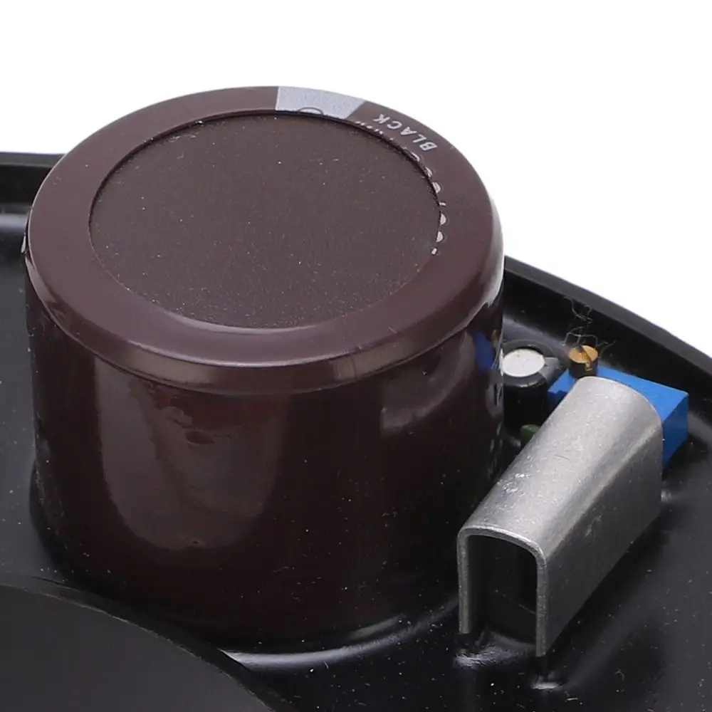 1 Phase 6 Wire Automatic Voltage Regulator Plastic Casing Black AVR Volt Regulator 450V 680UF Voltage Regulator Accessory