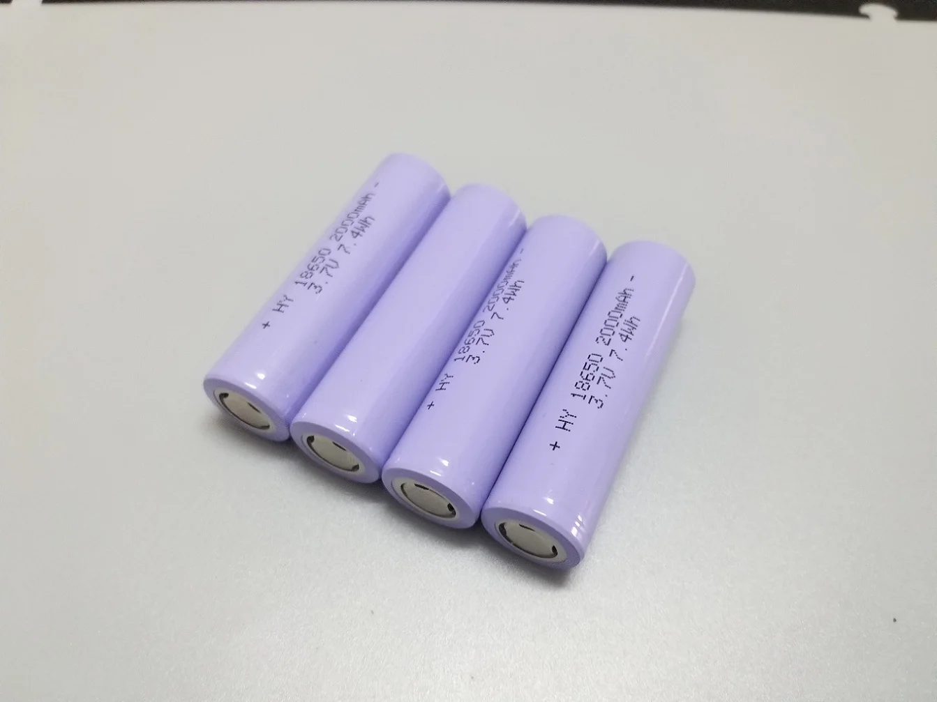 3.7V 2000mAh 18650 Rechargeable lithium battery for 18650 battery