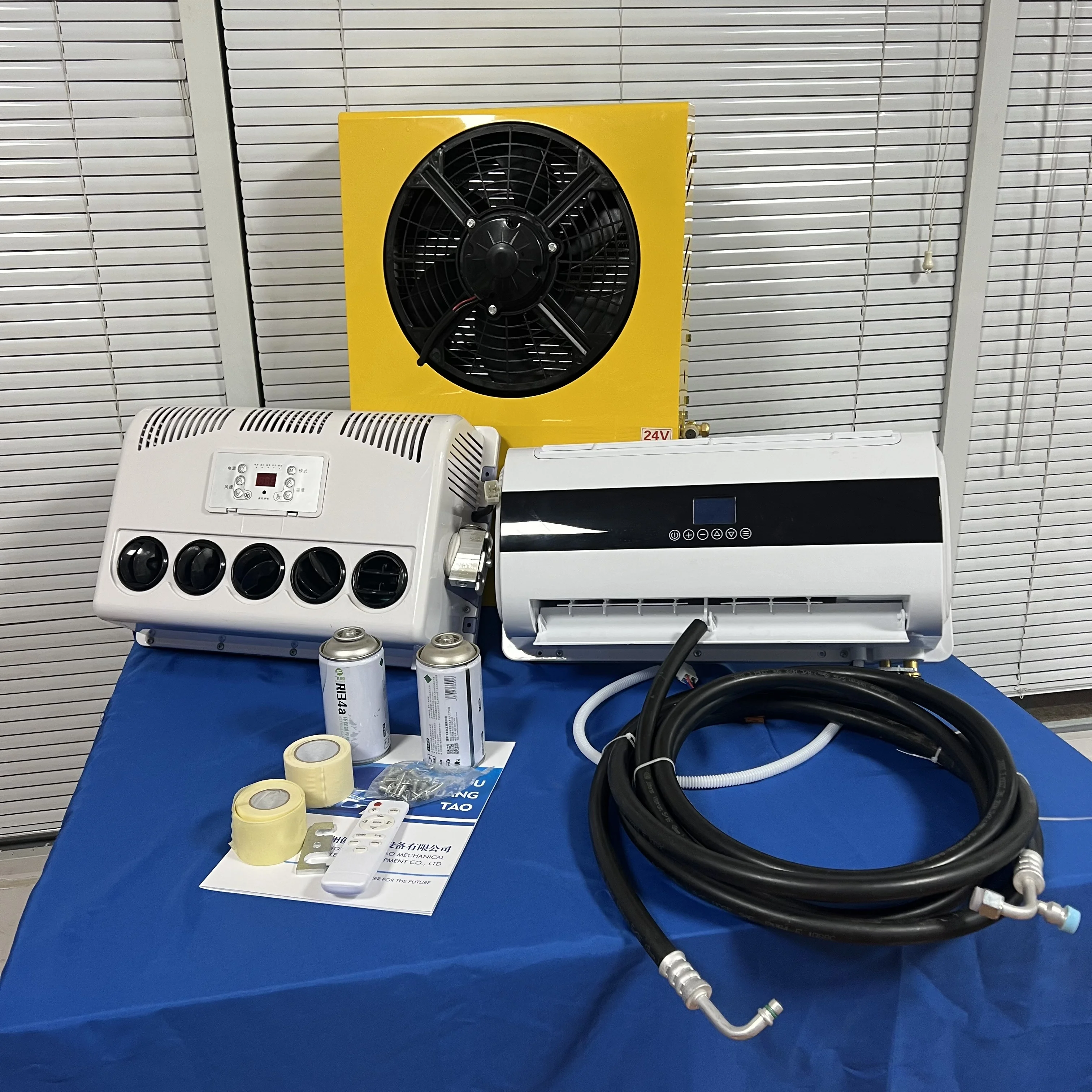 Vehicle air Conditioner 12v24v Parking Electric air Conditioner Split Scroll Compressor Card Is Suitable for Truck Saloon Car