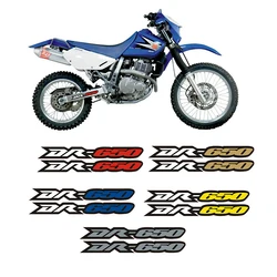 Pegatinas de brazo basculante para motocicleta, calcomanías de rayas para Suzuki DR 650 DR 650S DR 650SE DR 650SER