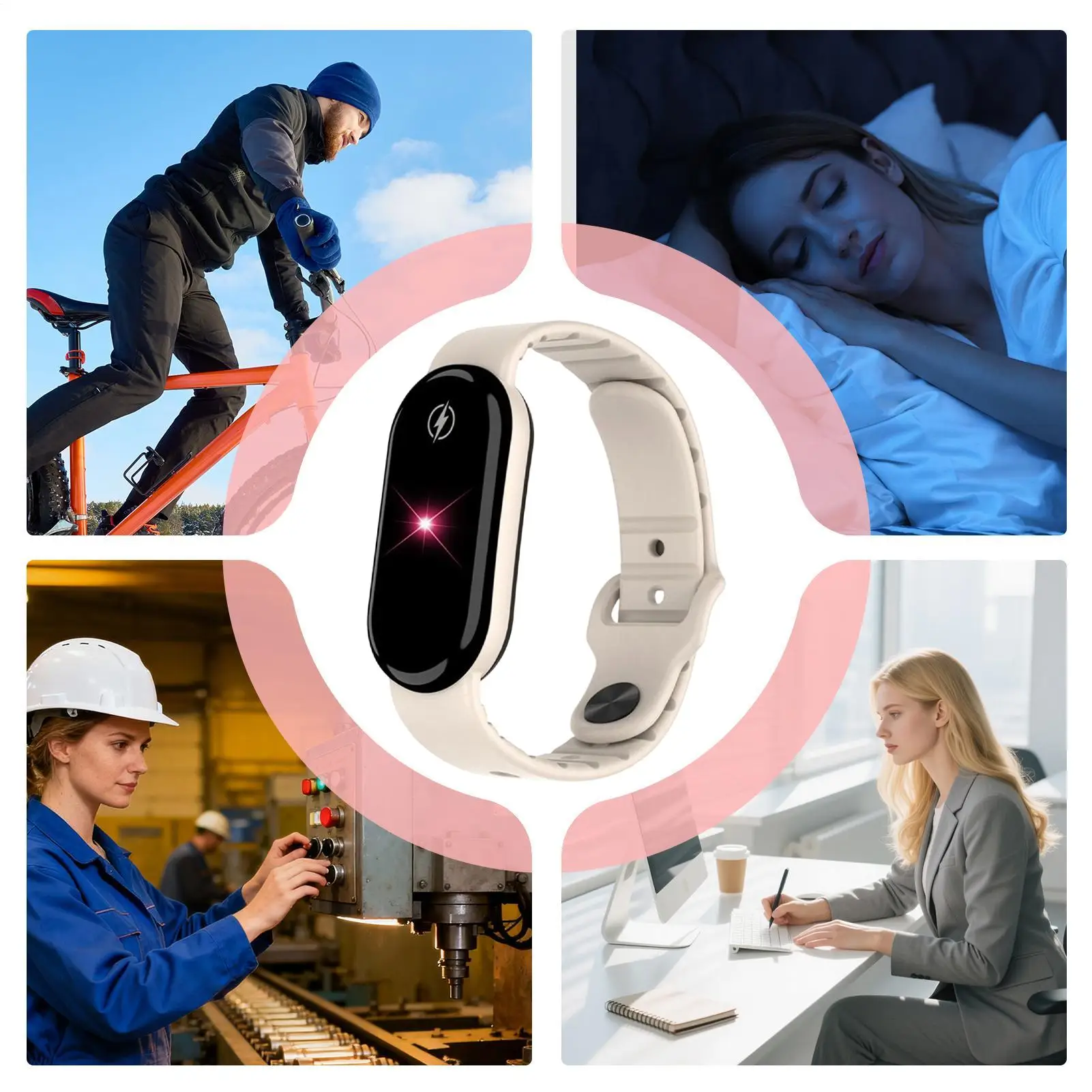 

Антистатический браслет на запястье, регулируемый, силиконовый, унисекс, для снятия статического электричества, зимний, для взрослых и пар