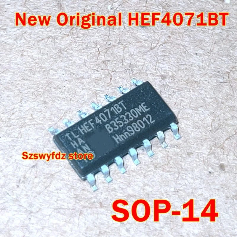 

1pcs to 100pcs New Original HEF4071BT SOP-14 Quadruple 2-input OR gate
