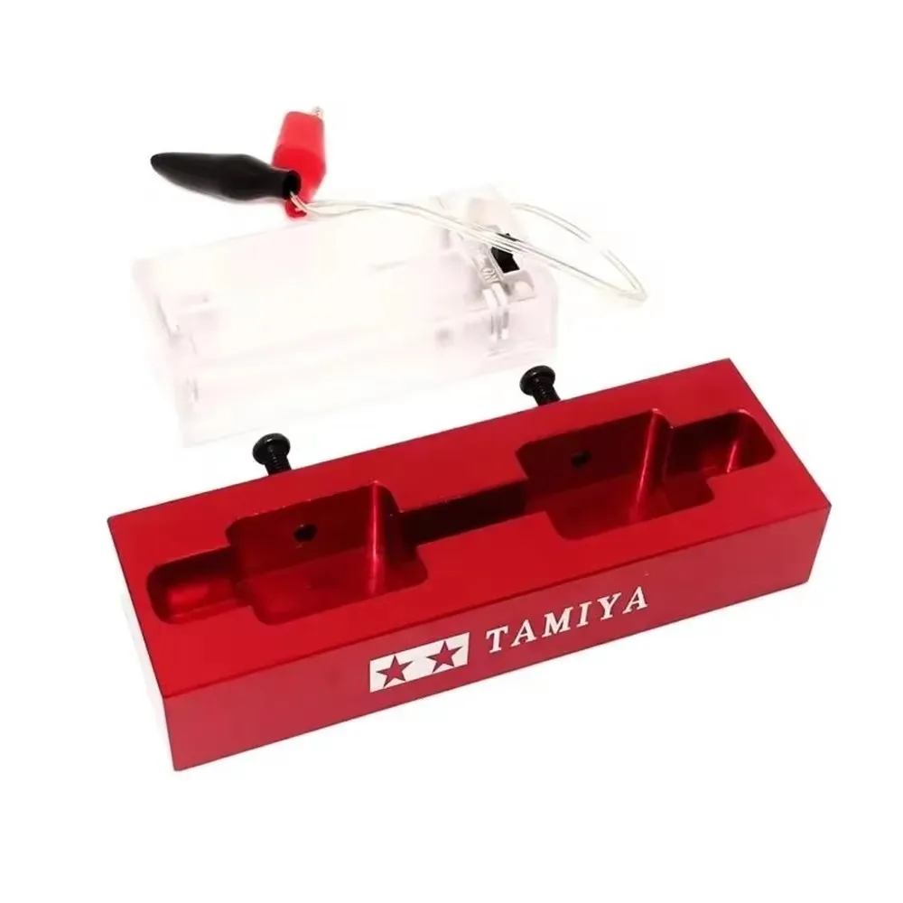 1PC Tamiya Mini 4WD Tools Motor Wearer Motor/Bearing Run-in Grinding Motor Metal Base Tool for 19914 Mini 4WD