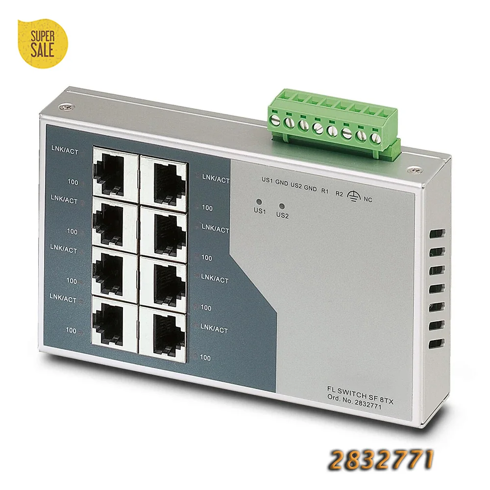 

2832771 Для промышленного коммутатора Ethernet Phoenix — FL SWITCH SF 8TX