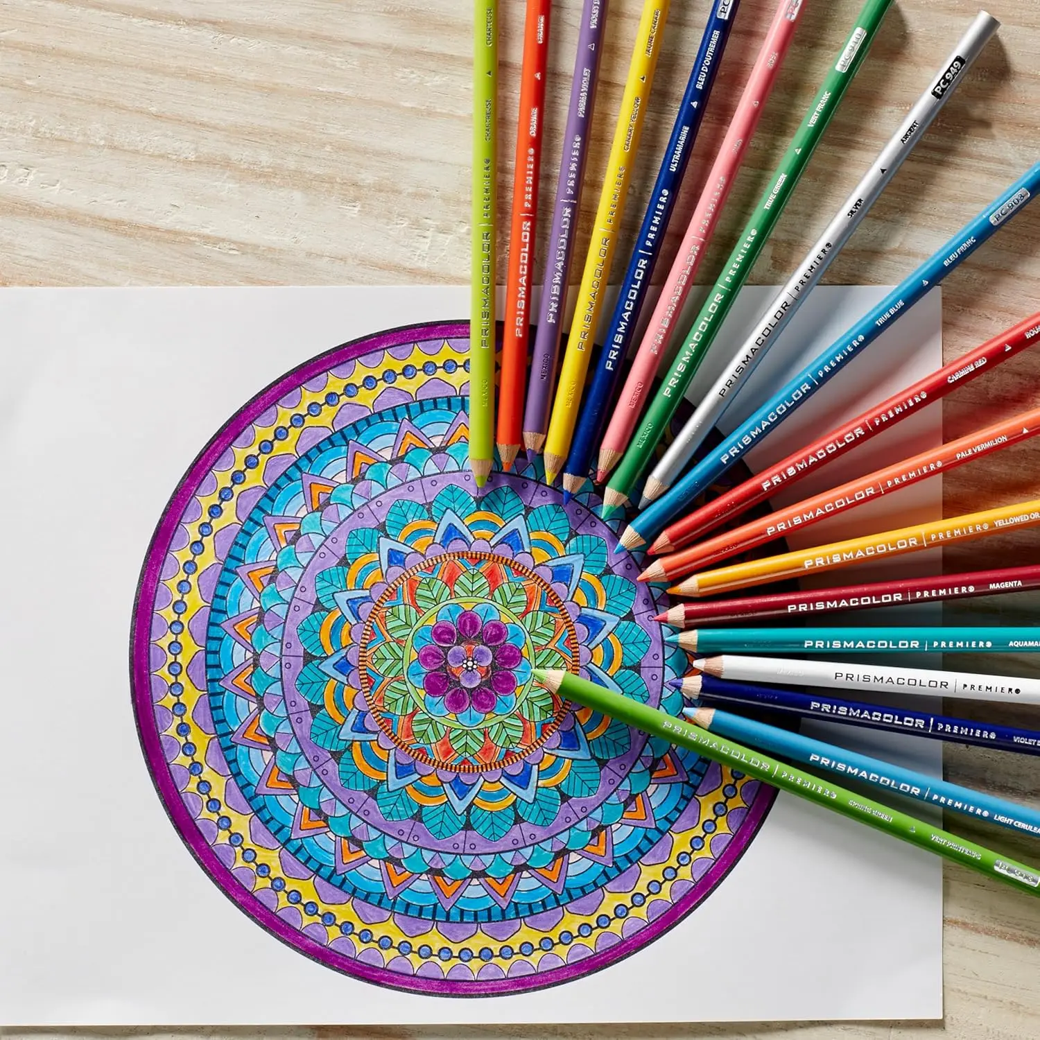 Цветные карандаши Prismacolor | Высококачественные мягкие карандаши с сердечником, в ассортименте, 72 шт.