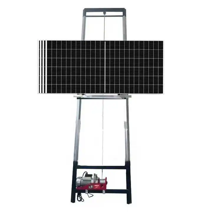 New Ladder Lift For 18m 59FT Wireless Remote Control Solar Panel Lift for Shingles