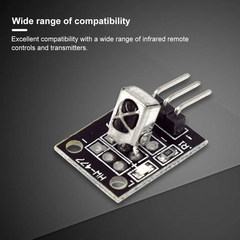 Módulo receptor de Sensor infrarrojo IR KY-022 2,7-5,5 V módulo de Control remoto 3 pines TL1838 VS1838B 1838 para Arduino Kit DIY