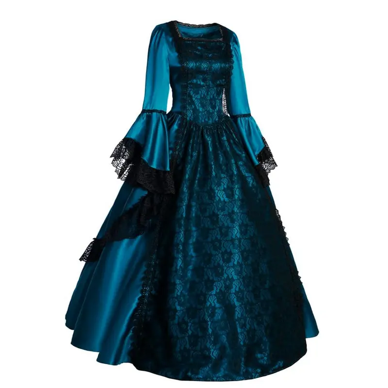 Customer-made Victorian Dress1860S Scarlett Civil War Southern Belle dress Marie Antoinette dresses V009