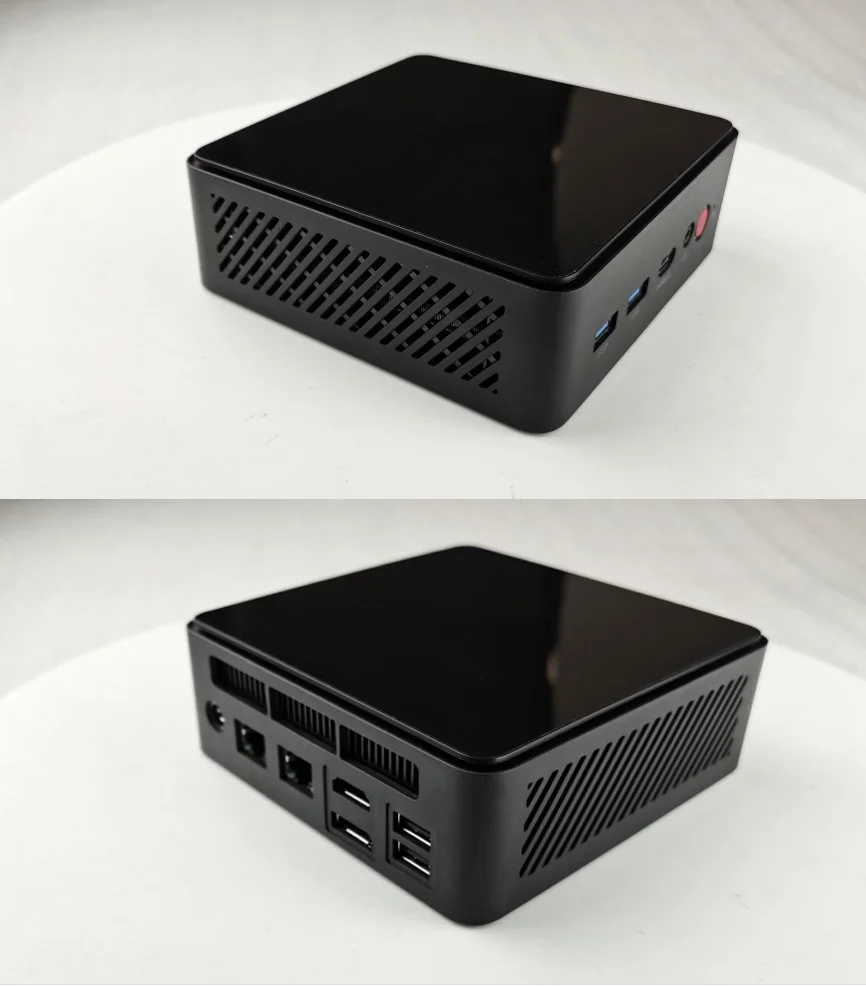 كمبيوتر مكتبي صغير بدون مروحة N100 N150 COM مع WIFI وDDR4 لخيارات توصيل الولايات المتحدة/الاتحاد الأفريقي/CN للأعمال #3