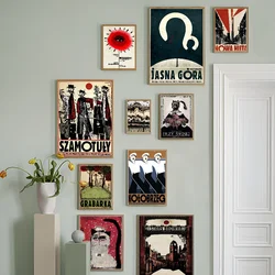 R-Ryszard K-Kaja Artworks Polish DIY Sticky Poster Vintage Room Bar Cafe Decor Home Decor