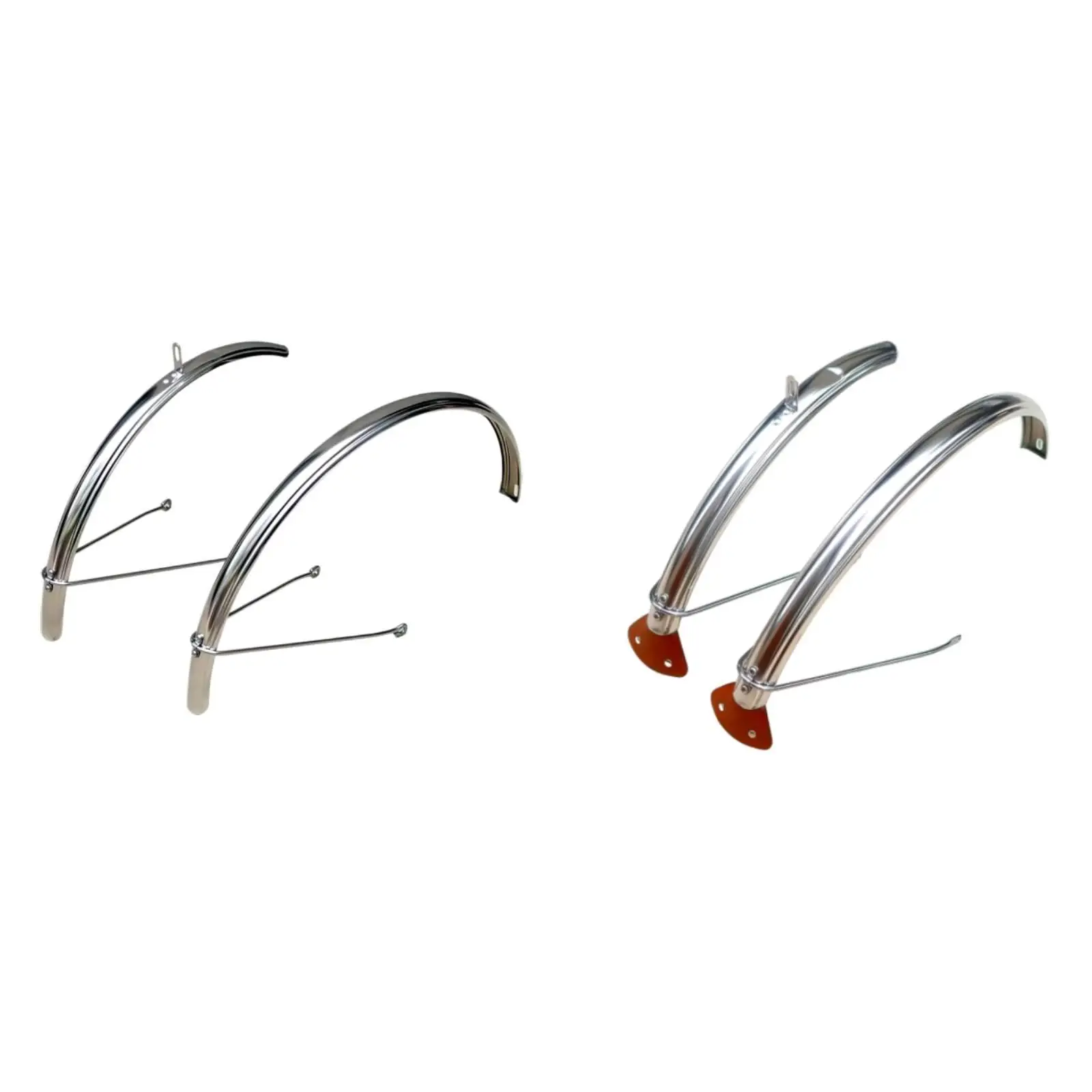 

Professional Bicycle Fender Mudguard Set Stainless Steel Splash Guard for Electric Bike 20 Inch Wheel Outdoor Riding