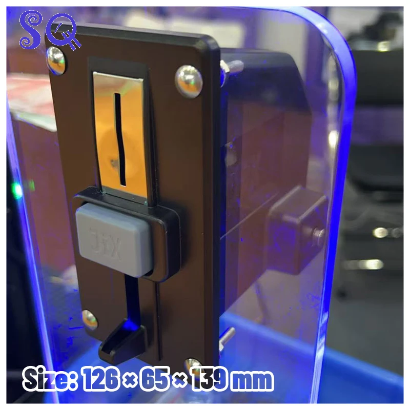 

Многоценный монетоприемник JIX с 10 слотами для монет и выходами последовательного и импульсного сигнала, подходит для торгового торгового шкафа для аркадных игр