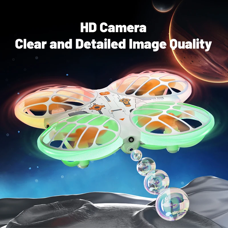 JJRC H122 Neon Radiant Drone One Click Takeoff and Landing 360 ° Rolling Obstacle Avoidance Function Camera Video Aerial Camera