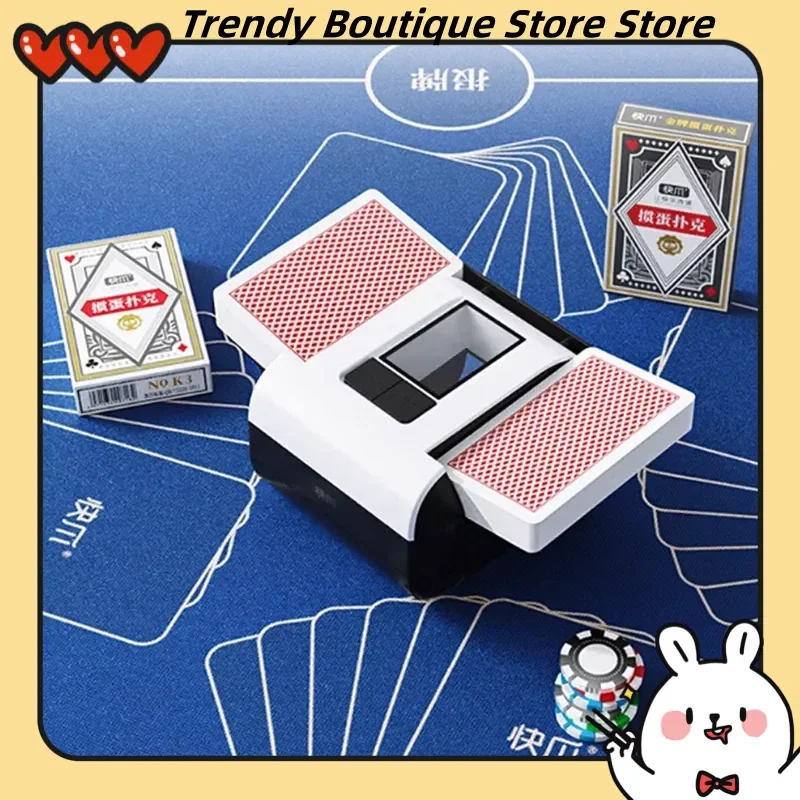 

Kpaw X1 Intelligent Card Shuffler Machine For Entertainment And Family Gatherings - Automatic Carddealer For Landlord Game