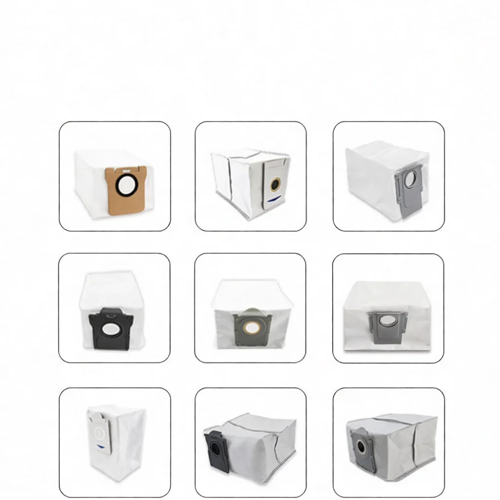 Compatible Disposable Dust Bag For Lydsto R1 R1A Robot Vacuum Cleaner Accessories Non Woven Fabric Filter Collector