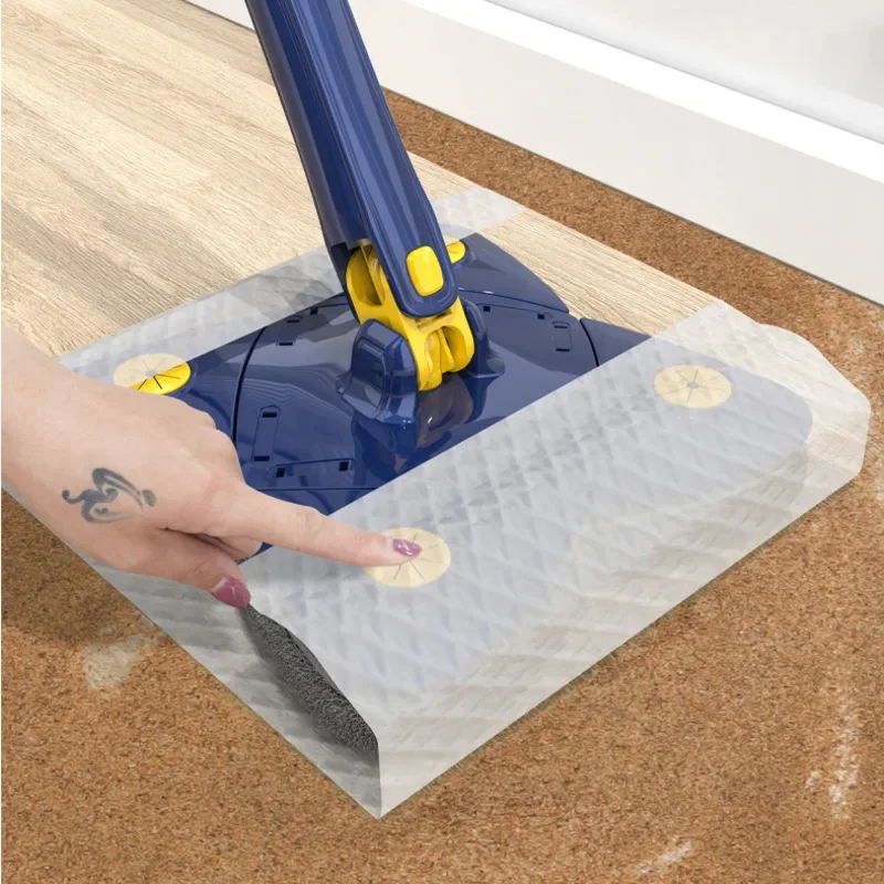 Cleaning Rotatable Floor Adjustable Absorption Wall Mop Multipurpose Household Squeeze Ceiling 360 Water Items Cloth Dusting