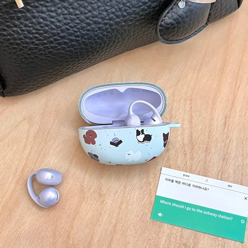 For Shokz OpenDots Air protective case with frosted soft shell for Shokz Open Dots ONE E310 earphone case anti drop good-looking